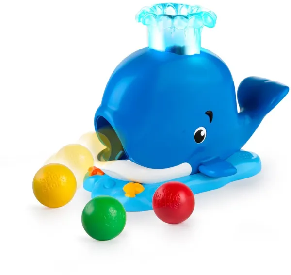 Fjollet og spruttende hval