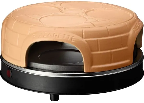 Emerio PO-113255.4 - pizza oven/raclette - terracotta orange